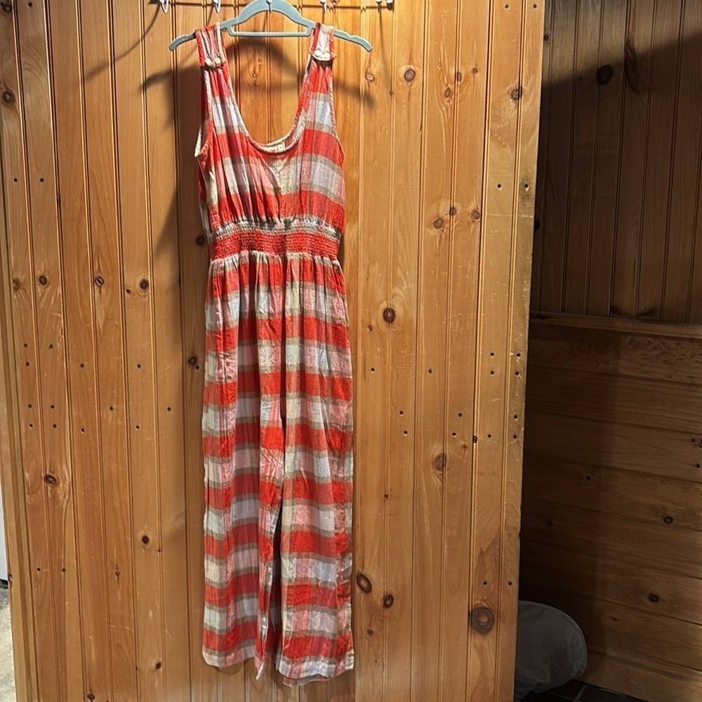 ACE & JIG Ferris jumpsuit picnic design